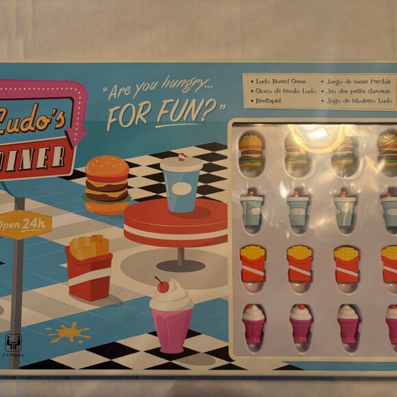 2 BALVI Board Games LUDO'S DINER & THE PERFECT BURGER 2-4 Players Ages 8+ NEW - Picture 6 of 8